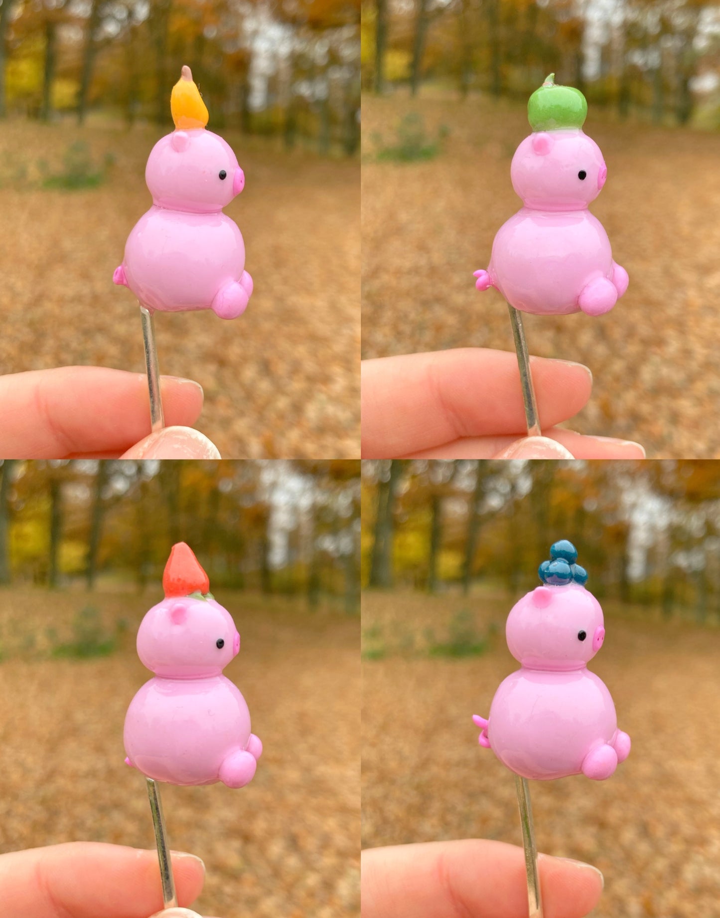 Cute Pig Artisan Bookmark