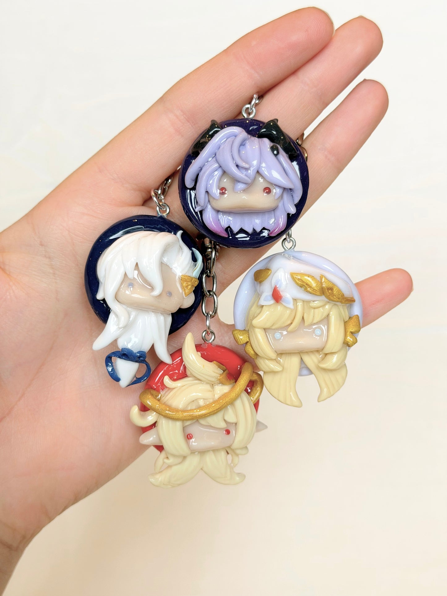 Genshin Impact Character Keychains