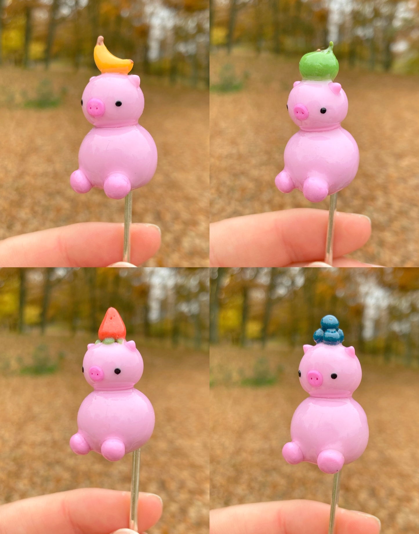 Cute Pig Artisan Bookmark