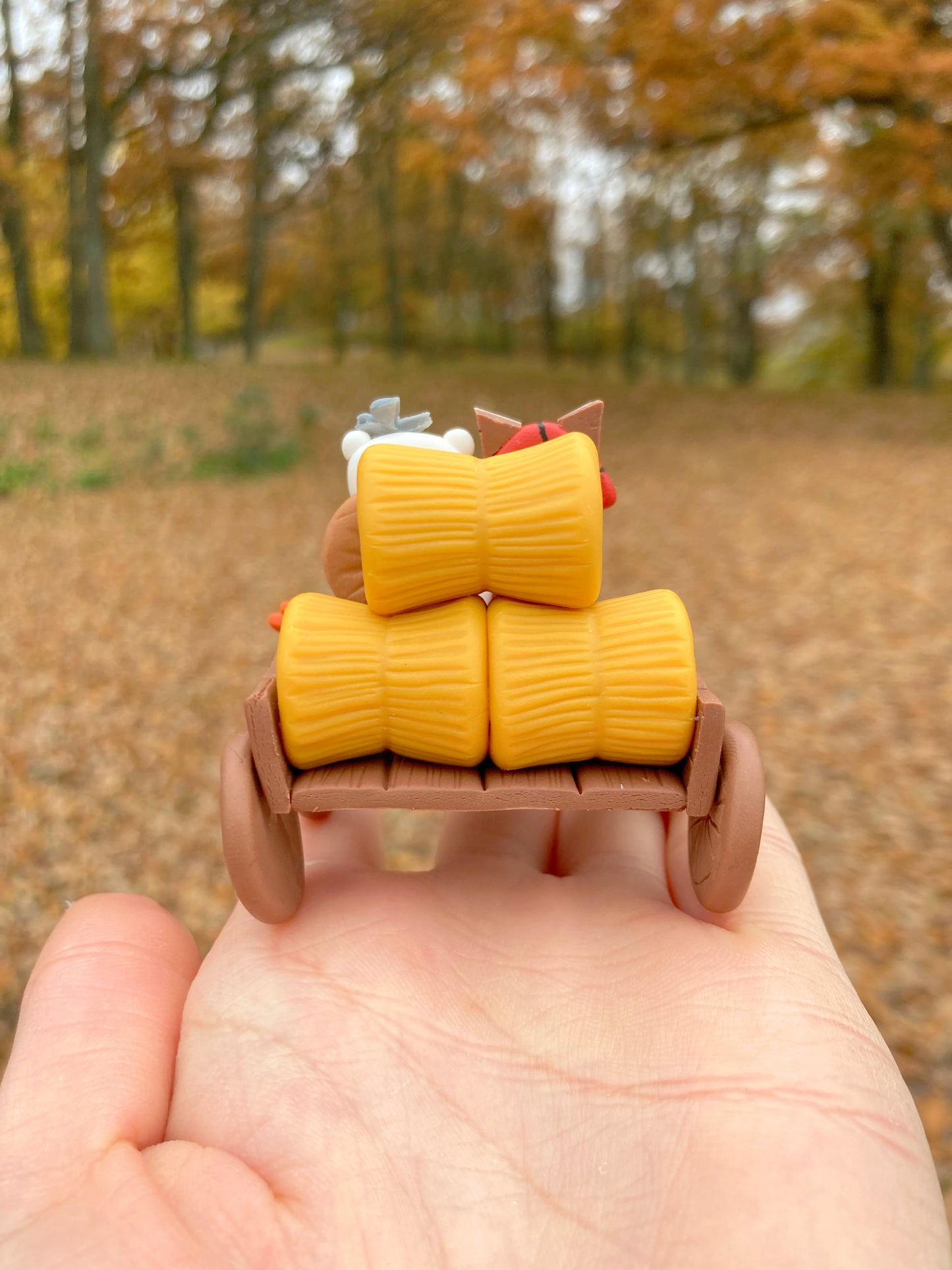HUALIAN on the ox cart figurine Heaven Official’s Blessing TGCF
