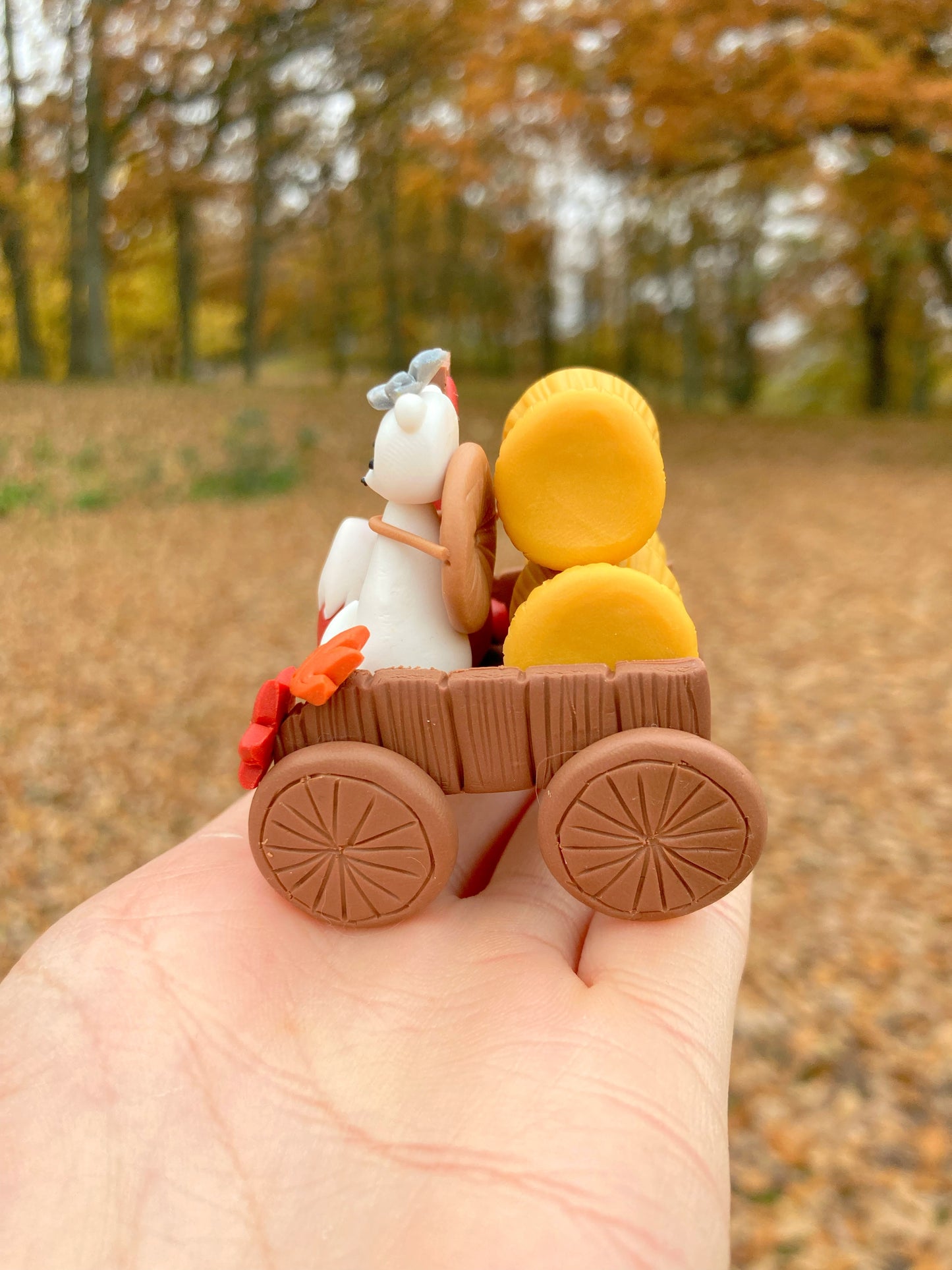 HUALIAN on the ox cart figurine Heaven Official’s Blessing TGCF