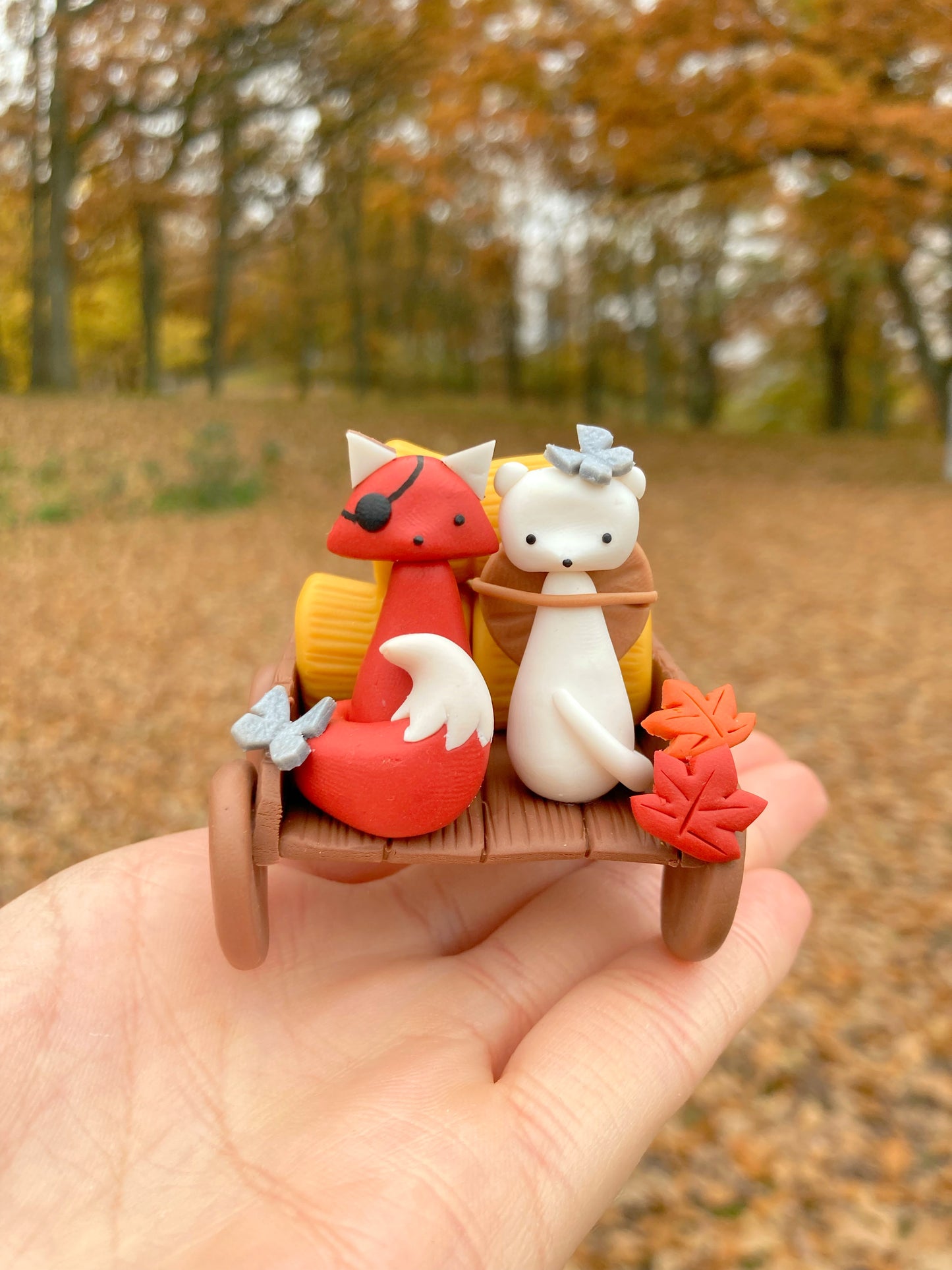 HUALIAN on the ox cart figurine Heaven Official’s Blessing TGCF