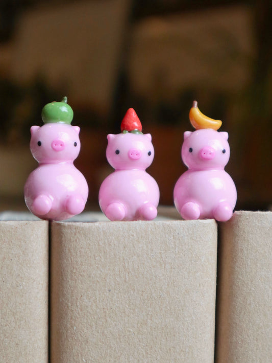Cute Pig Artisan Bookmark