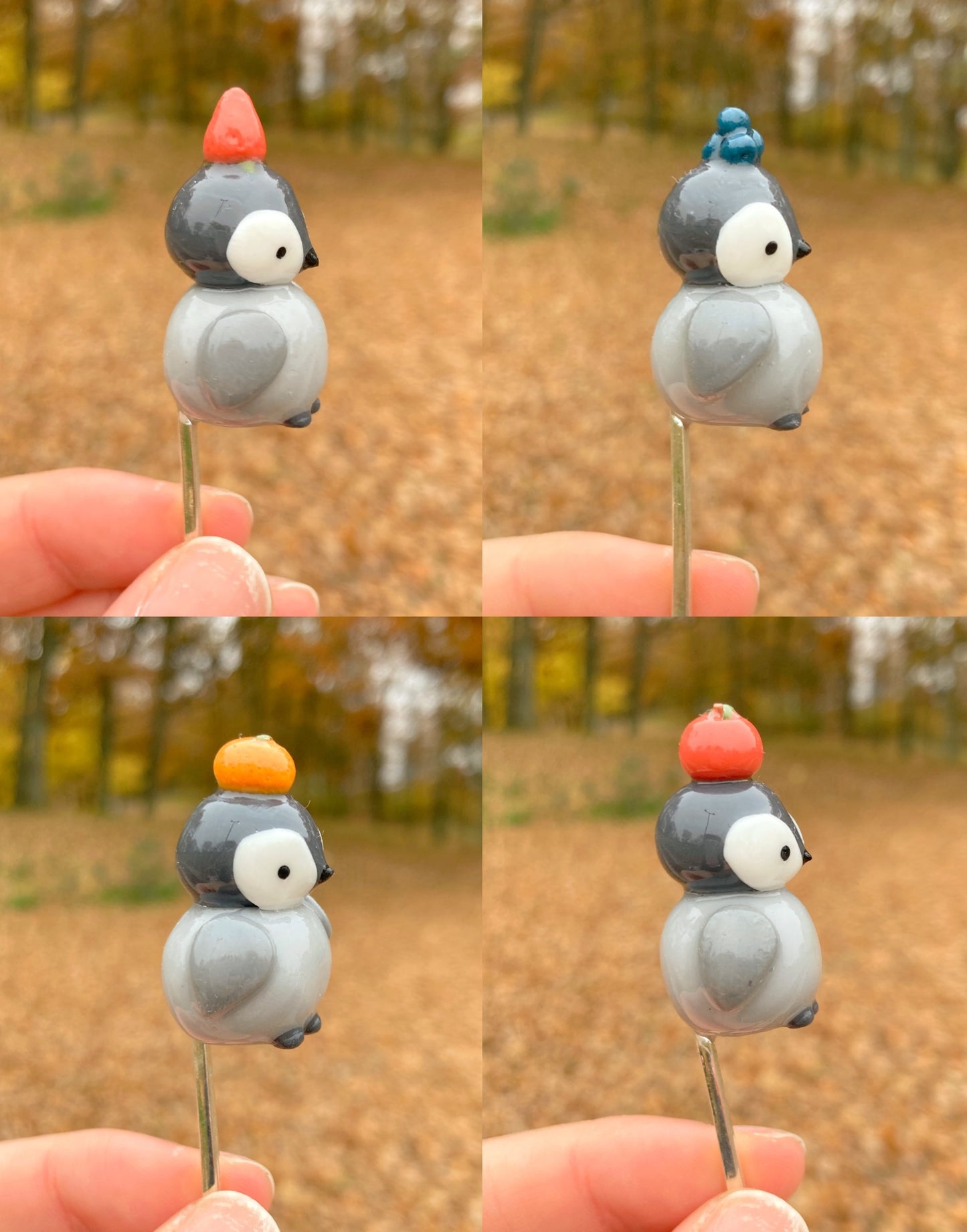 Cute Penguin Artisan Bookmark