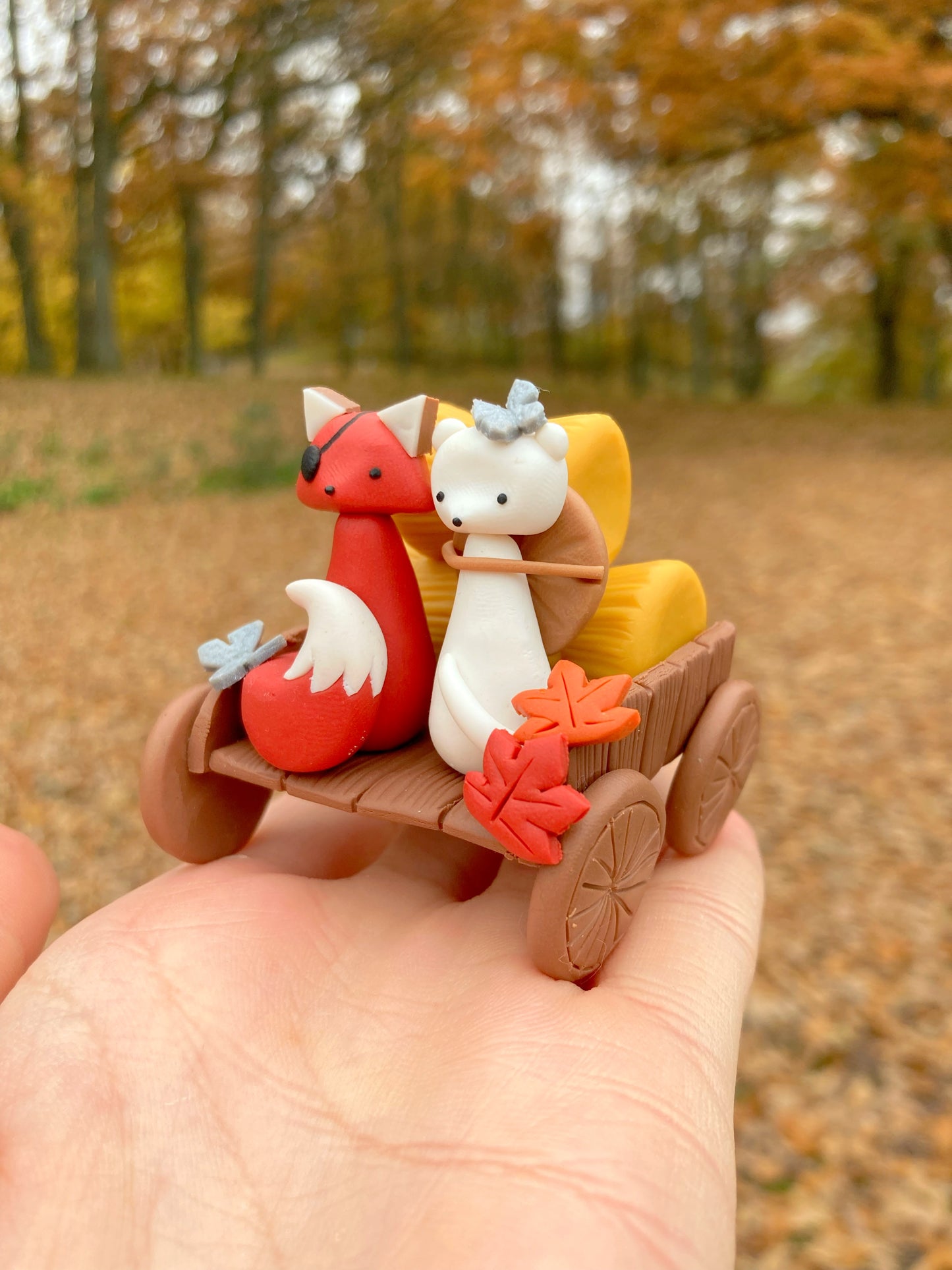 HUALIAN on the ox cart figurine Heaven Official’s Blessing TGCF