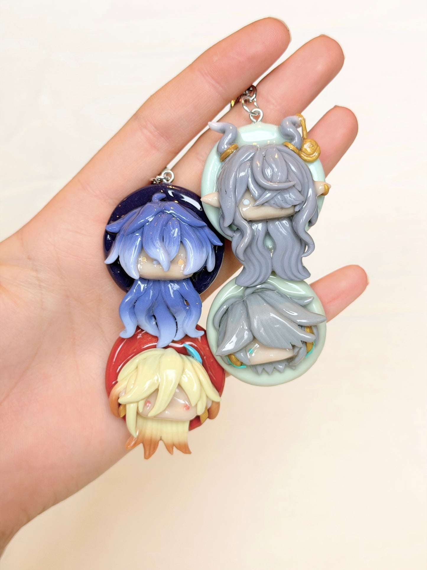 Genshin Impact Character Keychains