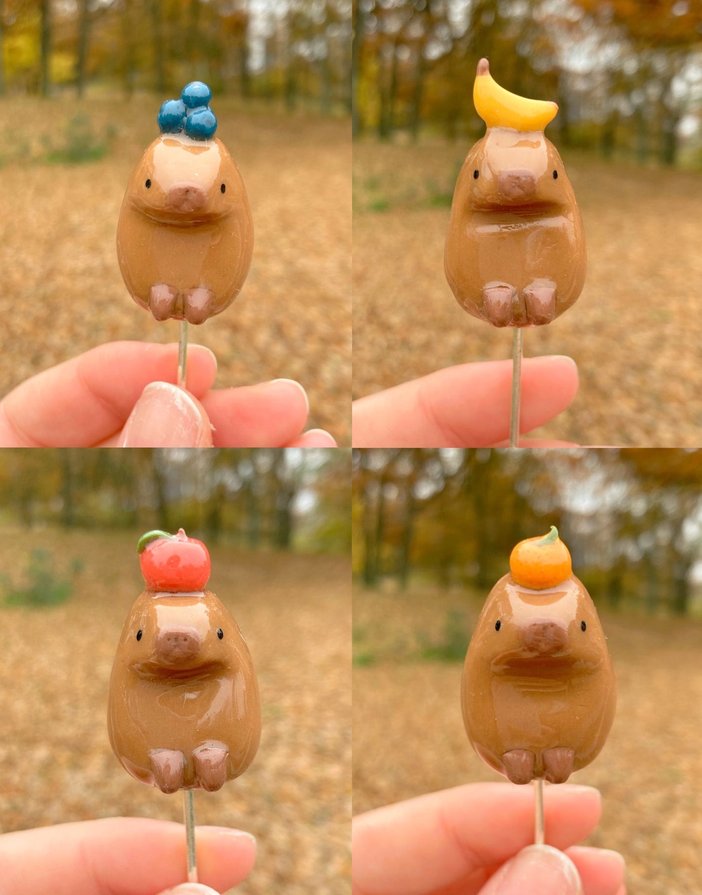 Cute Capybara Artisan Bookmark
