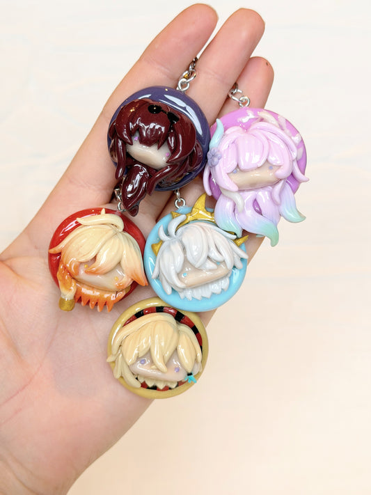 Honkai Star Rail Character Keychains